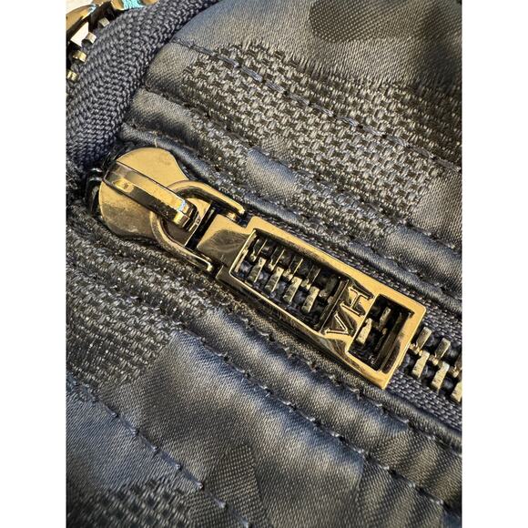 Vintage Havana Camo Nylon Crossbody Bag w Guitar Strap Hangtag Logo - Picture 8 of 9